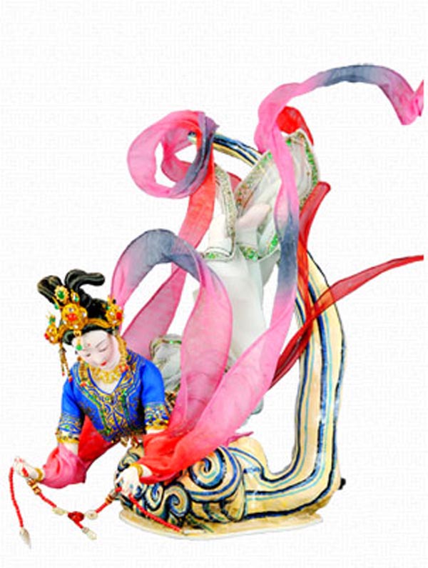 Beijing Silk Figure China